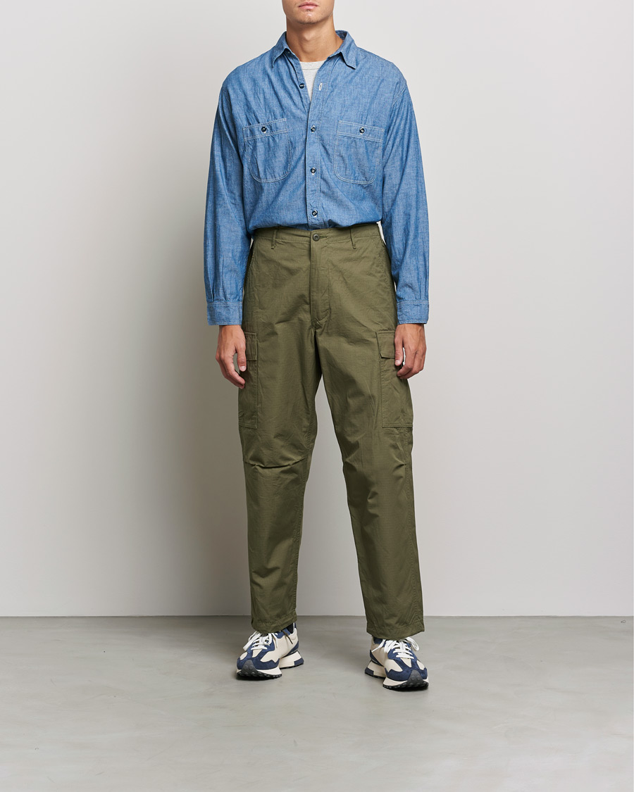 Vintage Cargo Pants - Olive | mnml | shop now