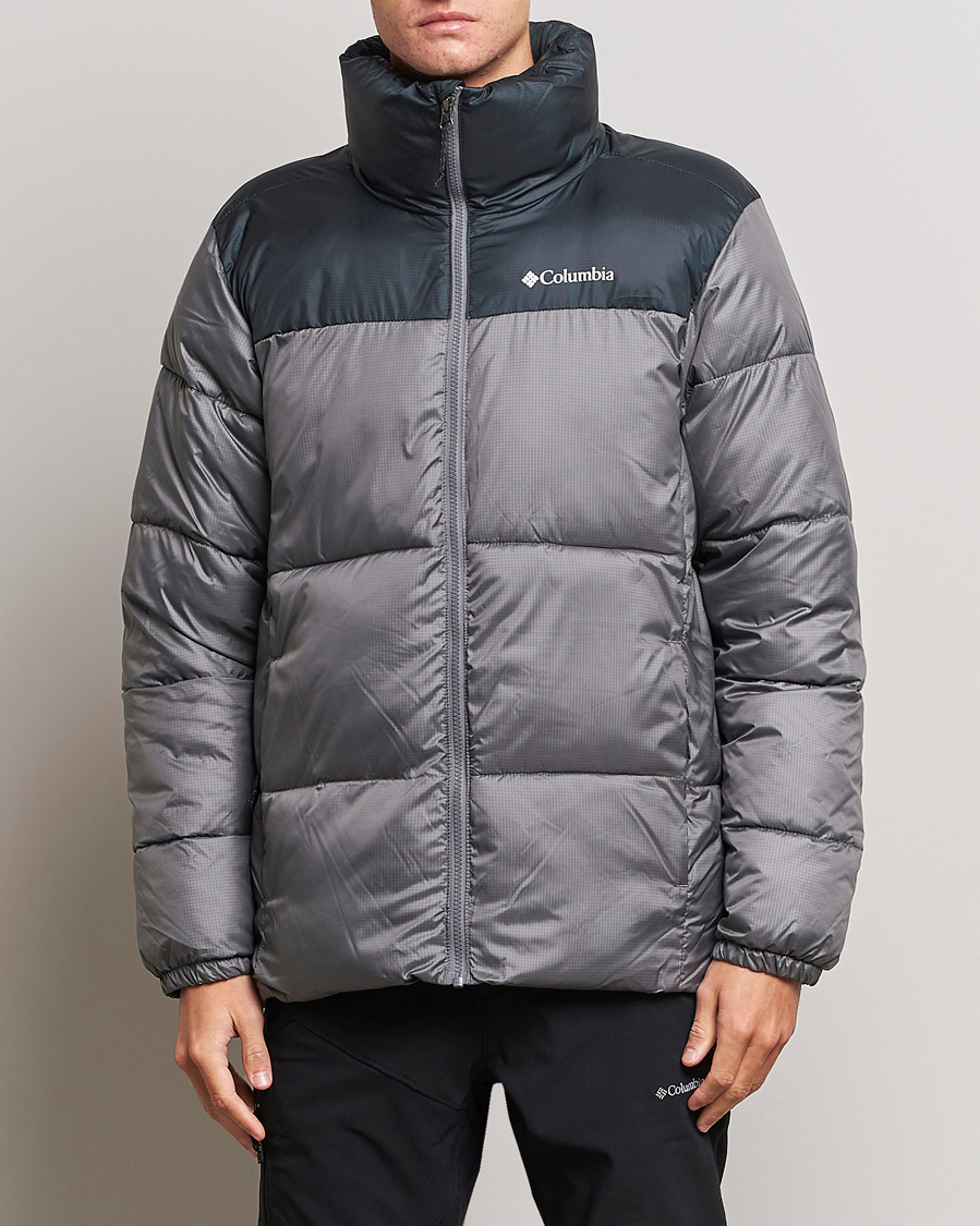 Grey columbia hot sale jacket men's