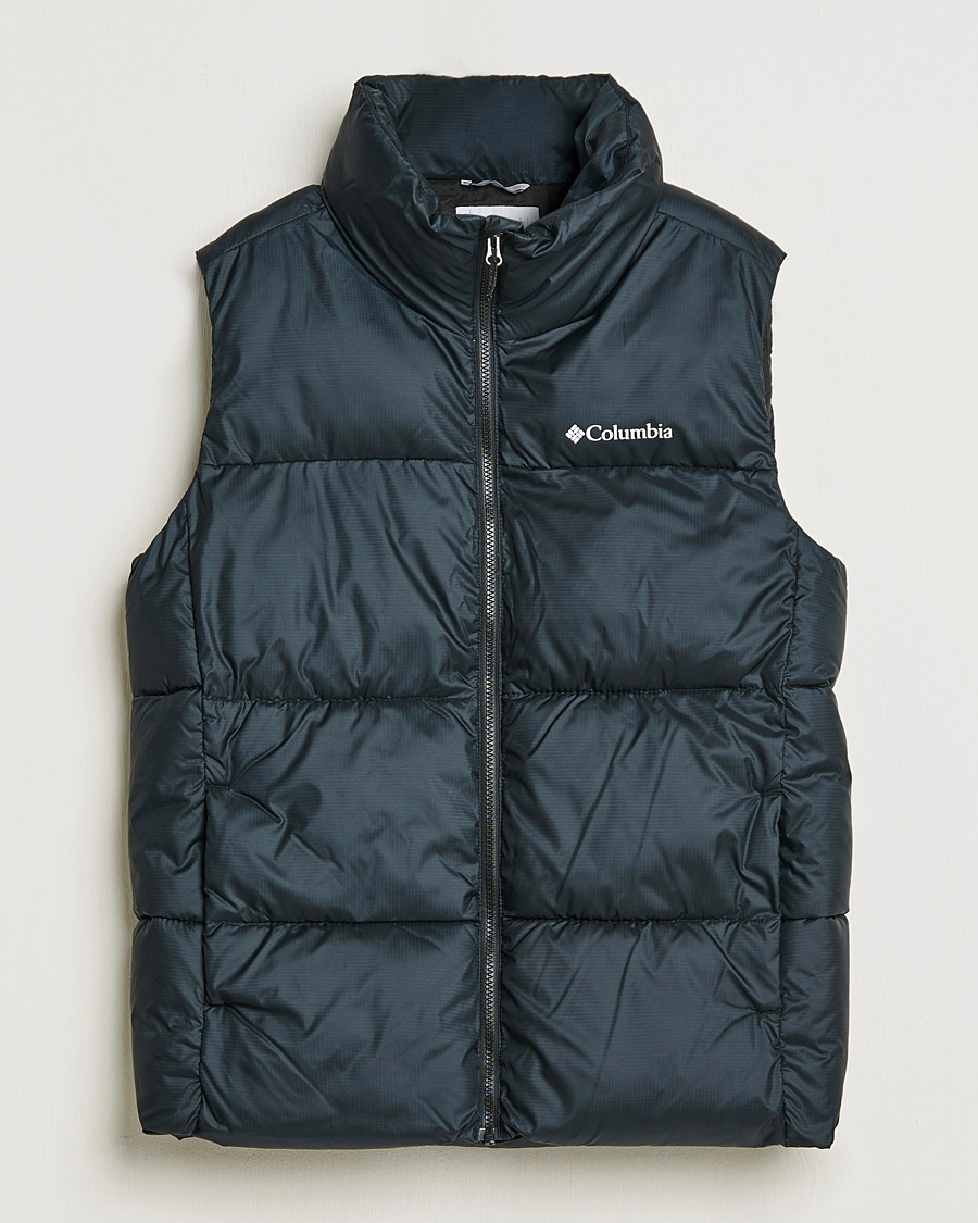 Columbia fleece vest. Black. Two front pockets size XL