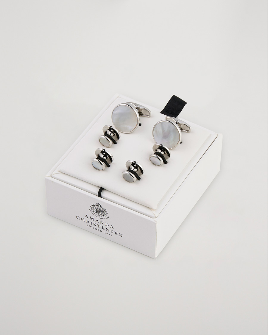 Cufflink hot sale stud set