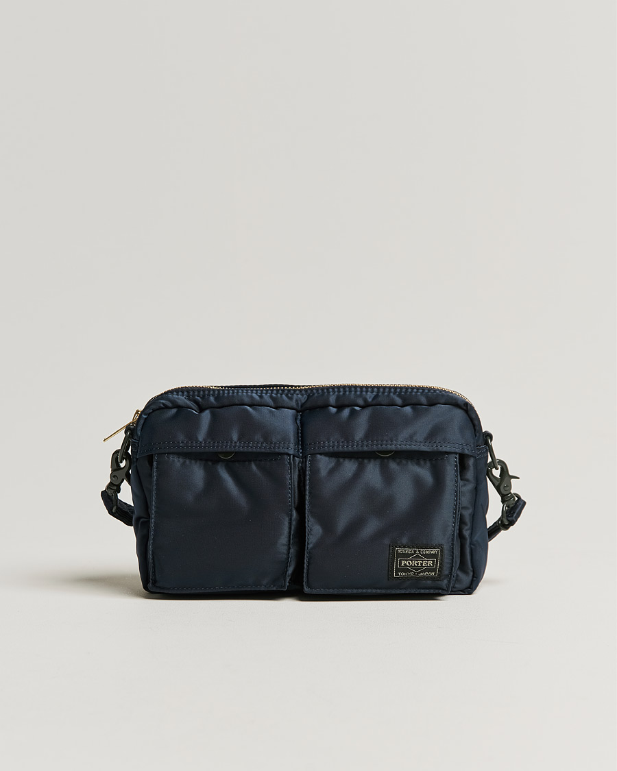 Porter-Yoshida & Co. Tanker Small Shoulder Bag Iron Blue at