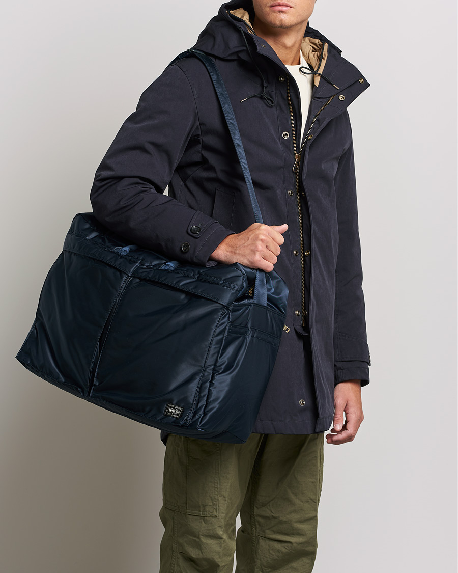 Porter-Yoshida and Co Tanker Day Pack Small Iron Blue for Men