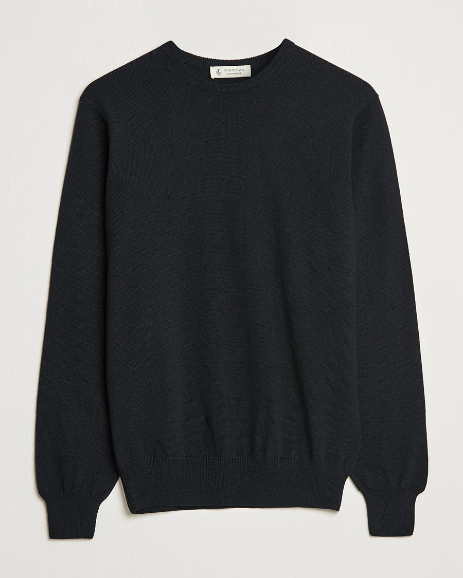 Black crew 2025 neck sweaters