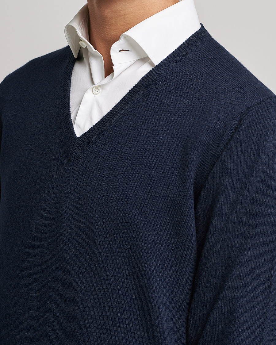 Deep v neck deals sweater mens