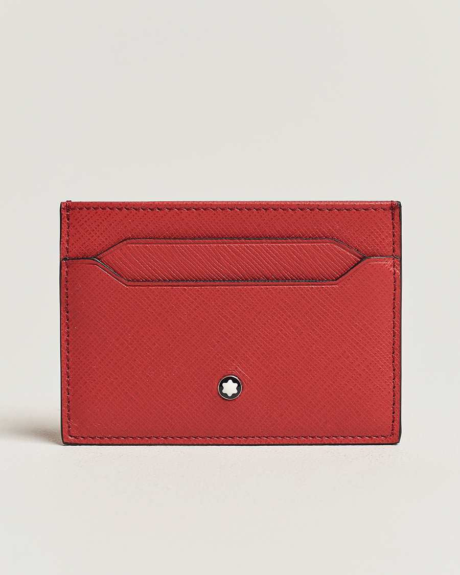 Montblanc Sartorial Card Holder 5cc Red at