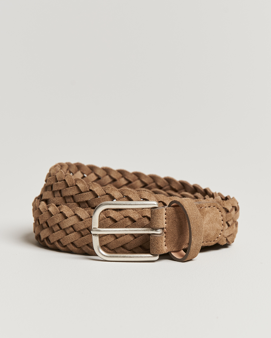 Tan suede belt outlet mens