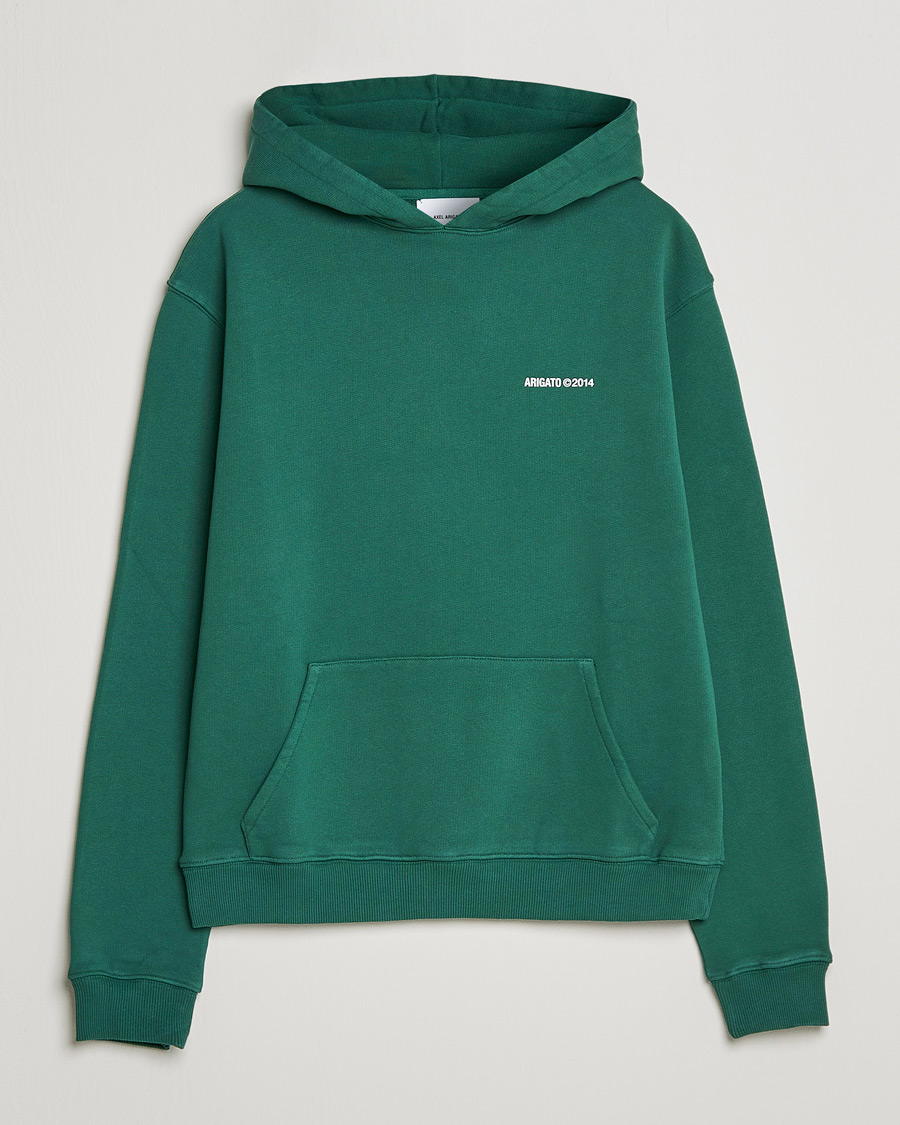 Axel Arigato Monogram Hoodie College Green at CareOfCarl