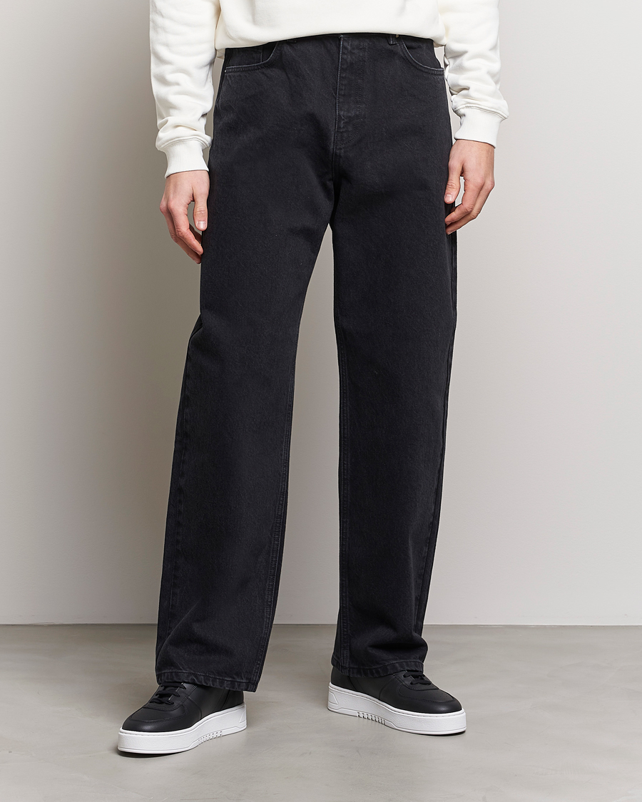 Axel Arigato Zine Relaxed Fit Jeans Faded Black at CareOfCarl