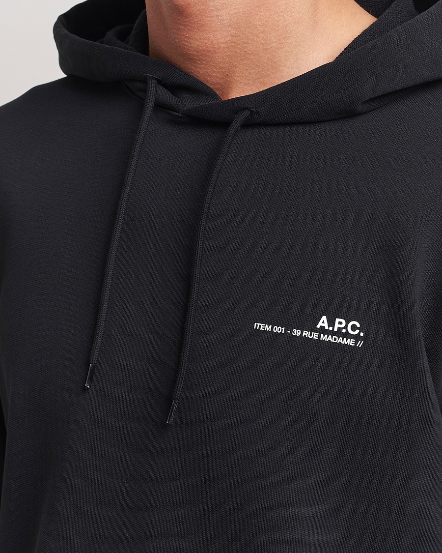 Apc hotsell black hoodie