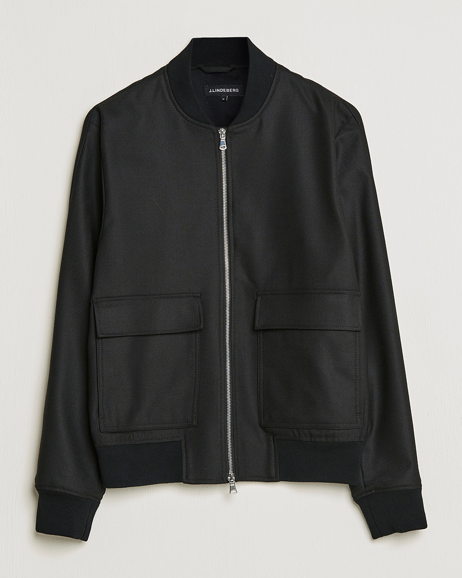 J lindeberg leather outlet jacket