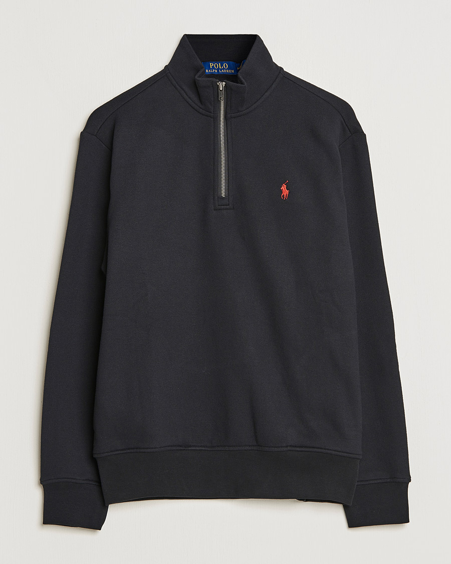 Polo Ralph Lauren Magic Fleece Half Zip Black at CareOfCarl