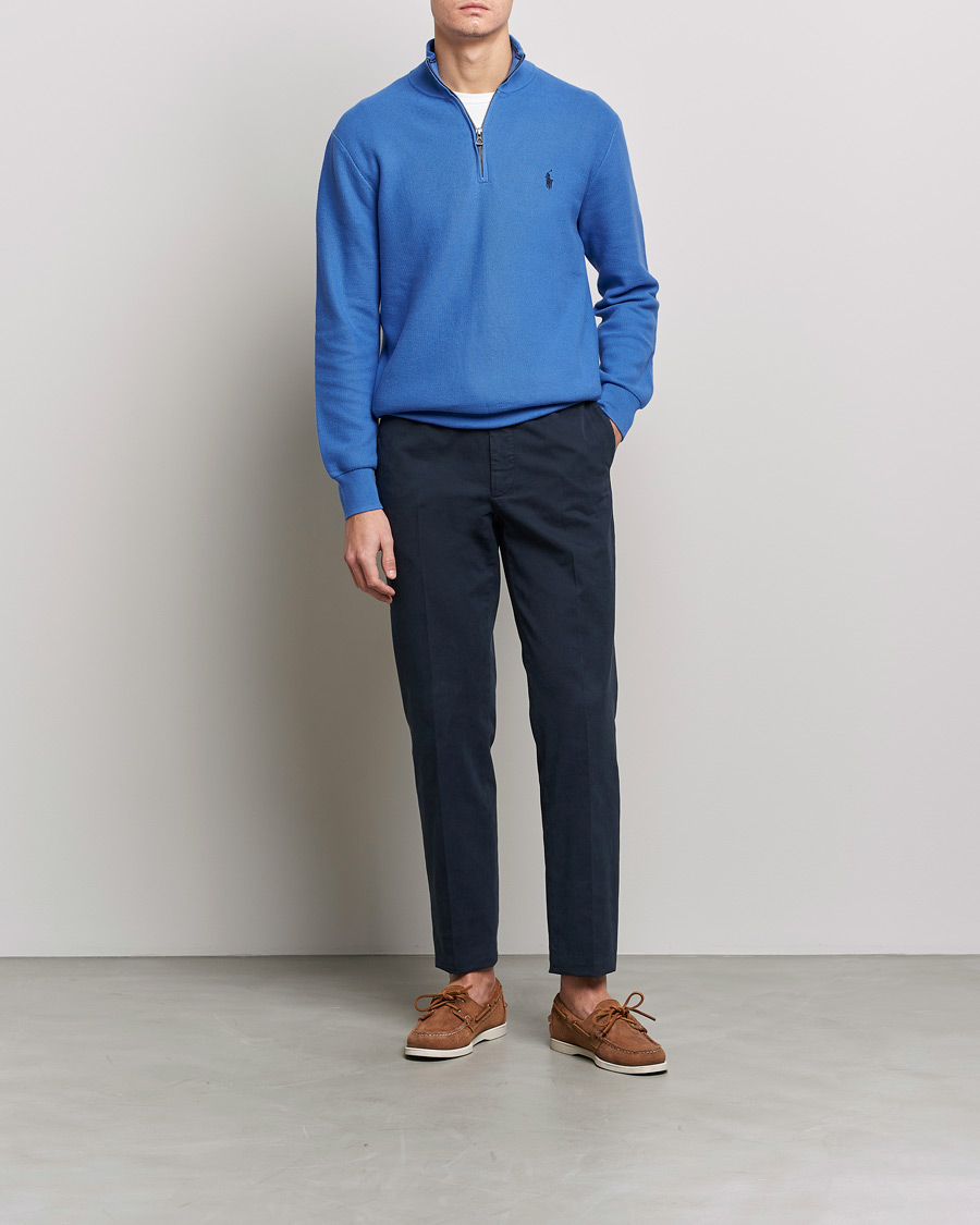 Ralph lauren cotton on sale half zip pullover