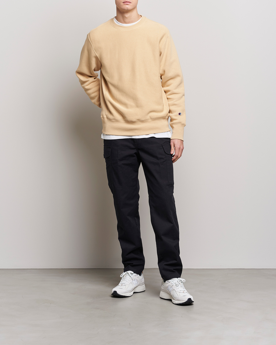 Champion Reverse Weave Soft Fleece Sweatshirt Croissant at