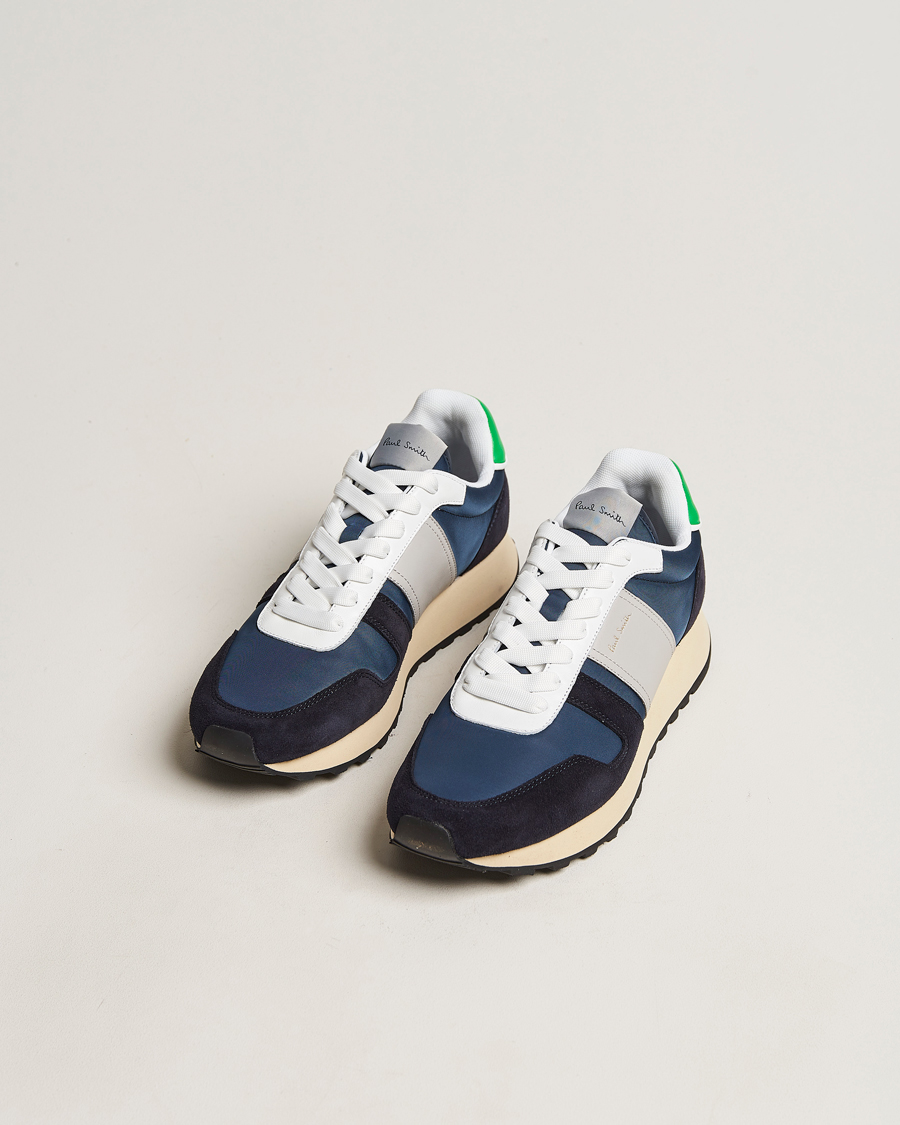 Paul Smith Eighties Sneaker Navy at CareOfCarl.com