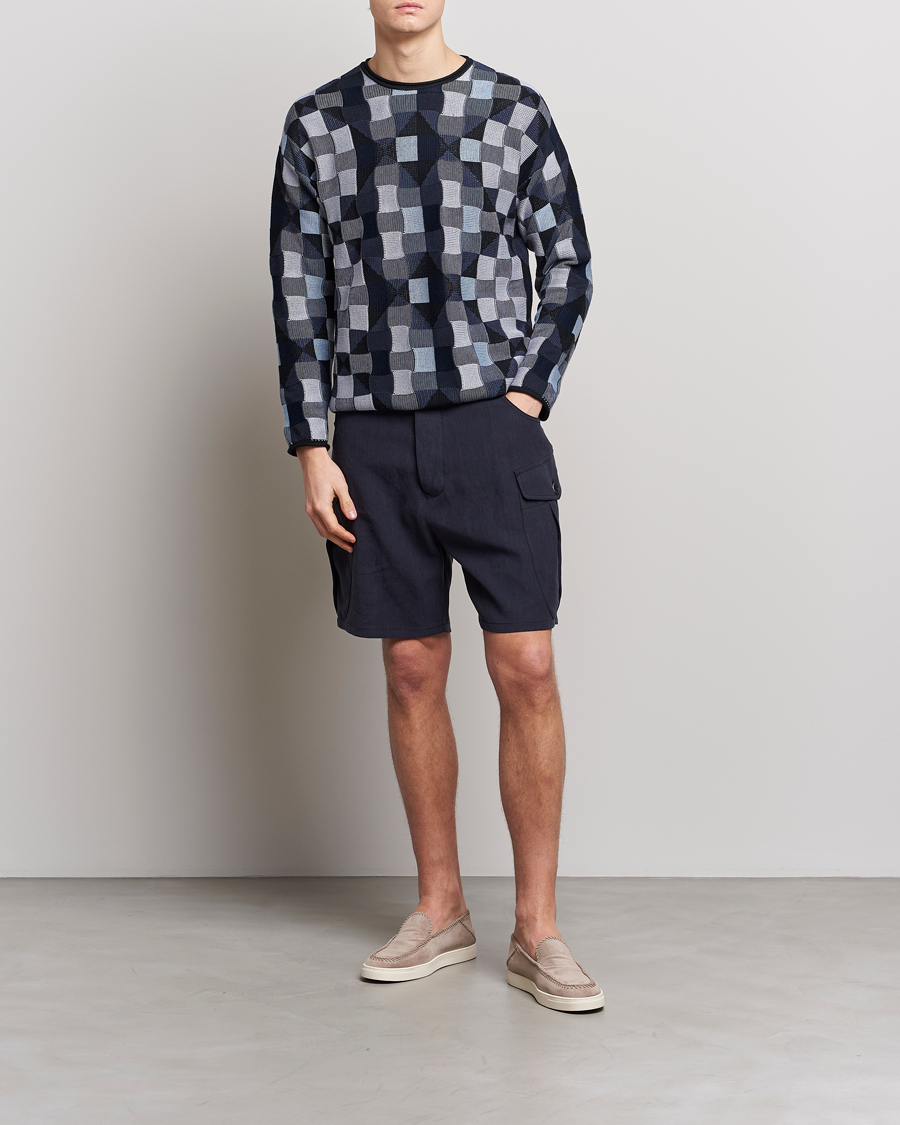 Armani clearance linen shorts