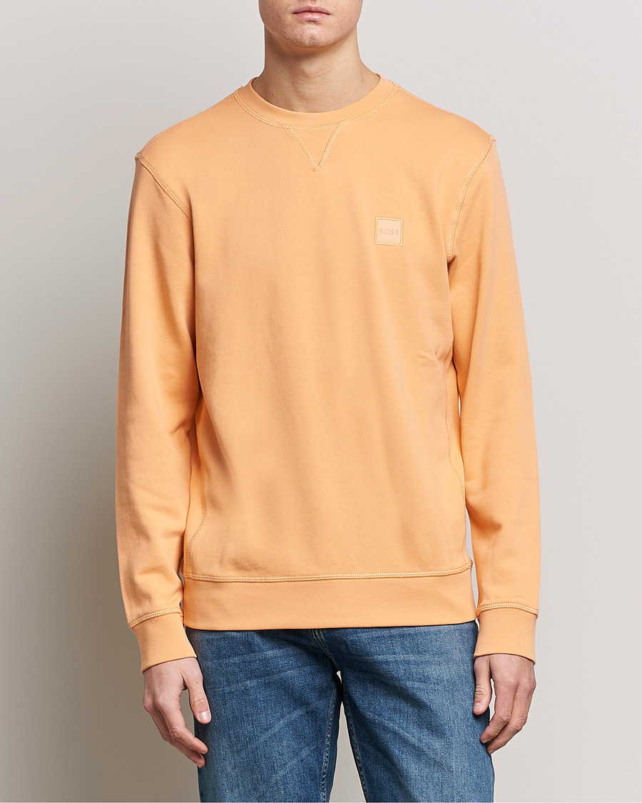 Westart Logo Sweatshirt Pastel Orange at