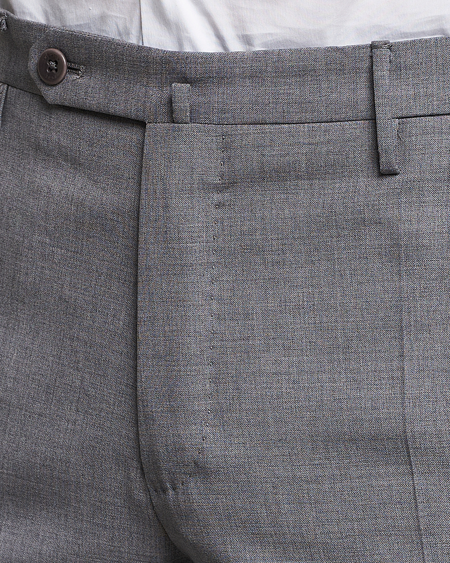 Tapered Wool Trouser in Charcoal  Venroy  Premium Leisurewear designed in  Australia