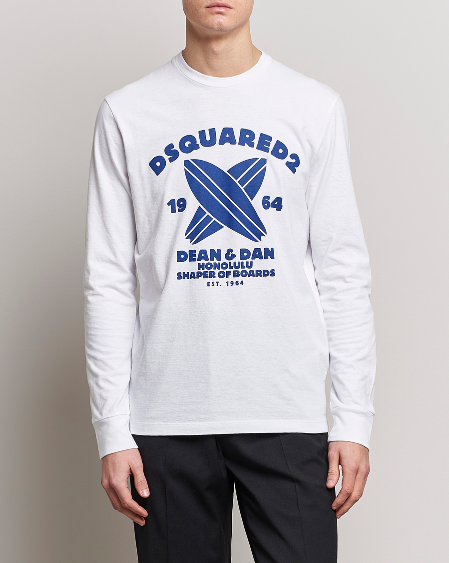 Dsquared2 long sleeve clearance shirt