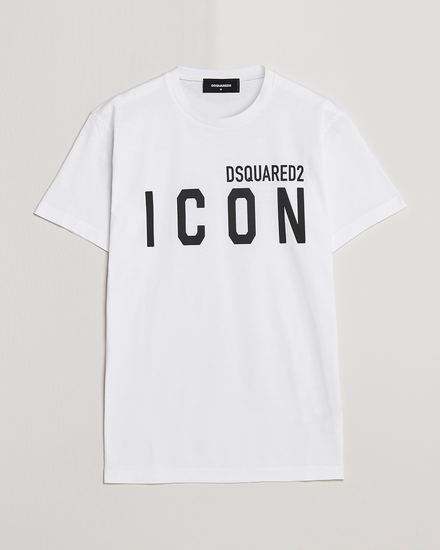 Dsquared2 Cool Fit Crew Neck T-Shirt White at CareOfCarl.com