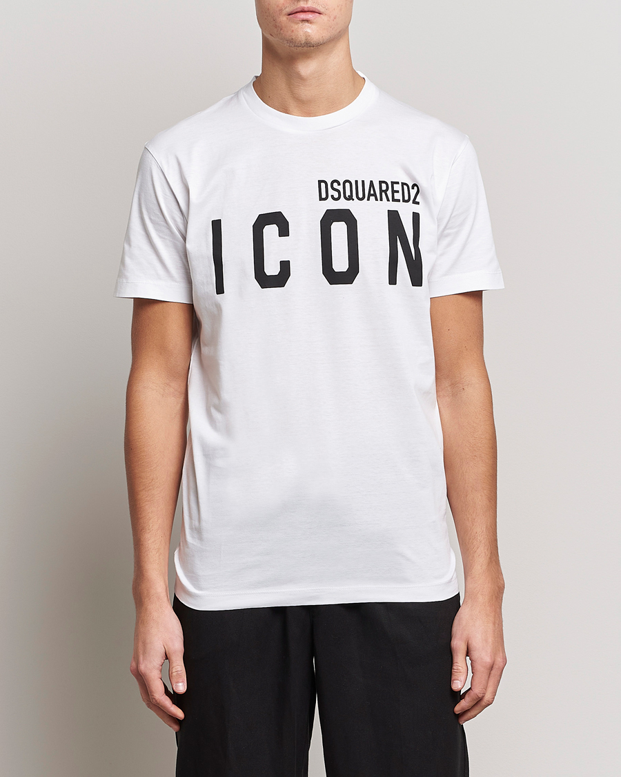 Dsquared2 Cool Fit Ciro Tee White at CareOfCarl.com