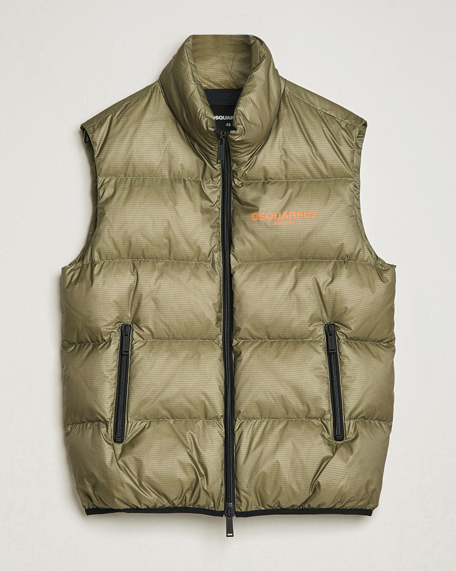 Dsquared2 Medium Slash Wash Puffer Vest