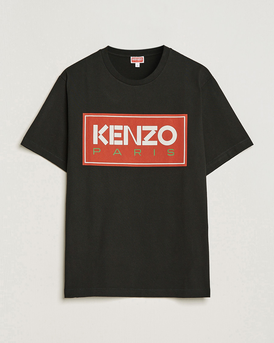 KENZO Paris Classic T Shirt Black at CareOfCarl