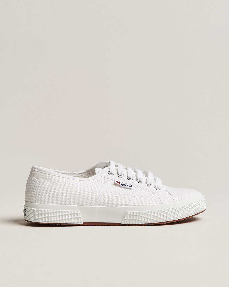 Superga men sale white