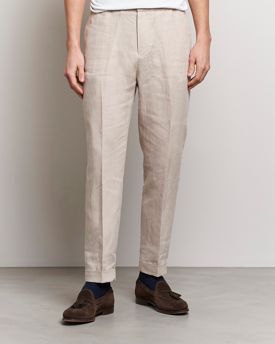 These Glory Days Archer Cotton Linen Suit Trouser Off white | Men | Volt