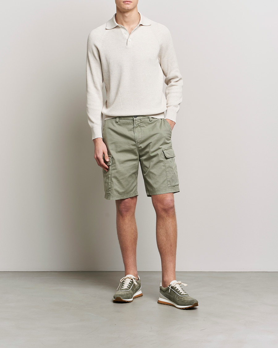 Good Mens Brunello Cucinelli Knit Cargo Shorts