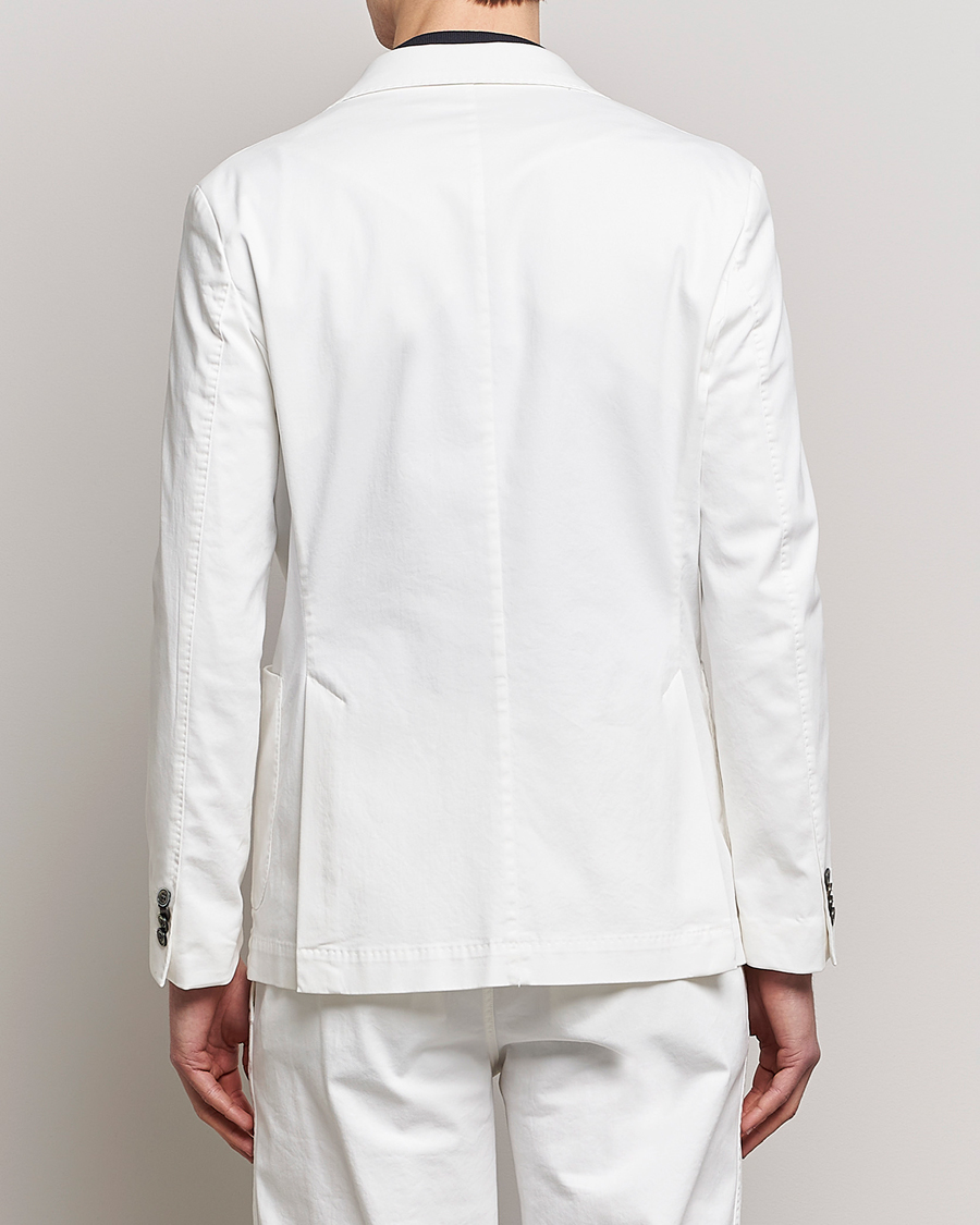 White deals cotton blazer