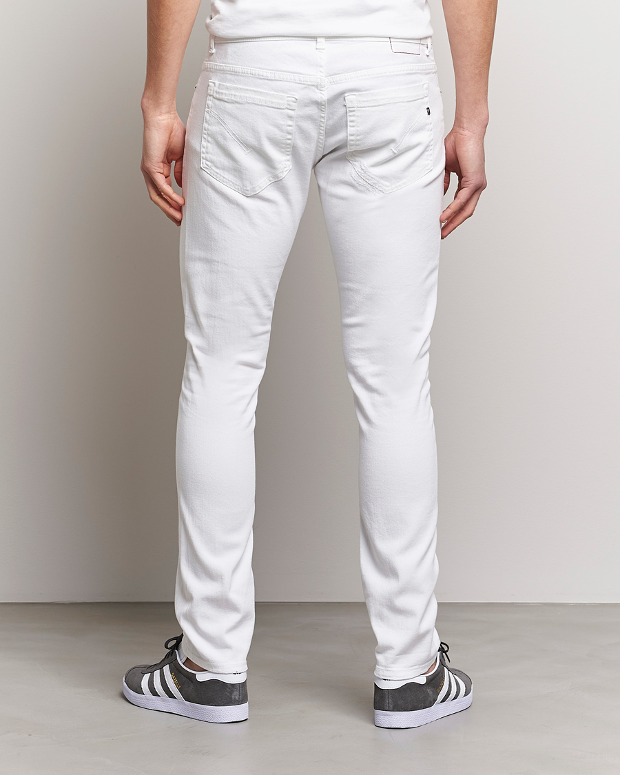 George sales white jeans