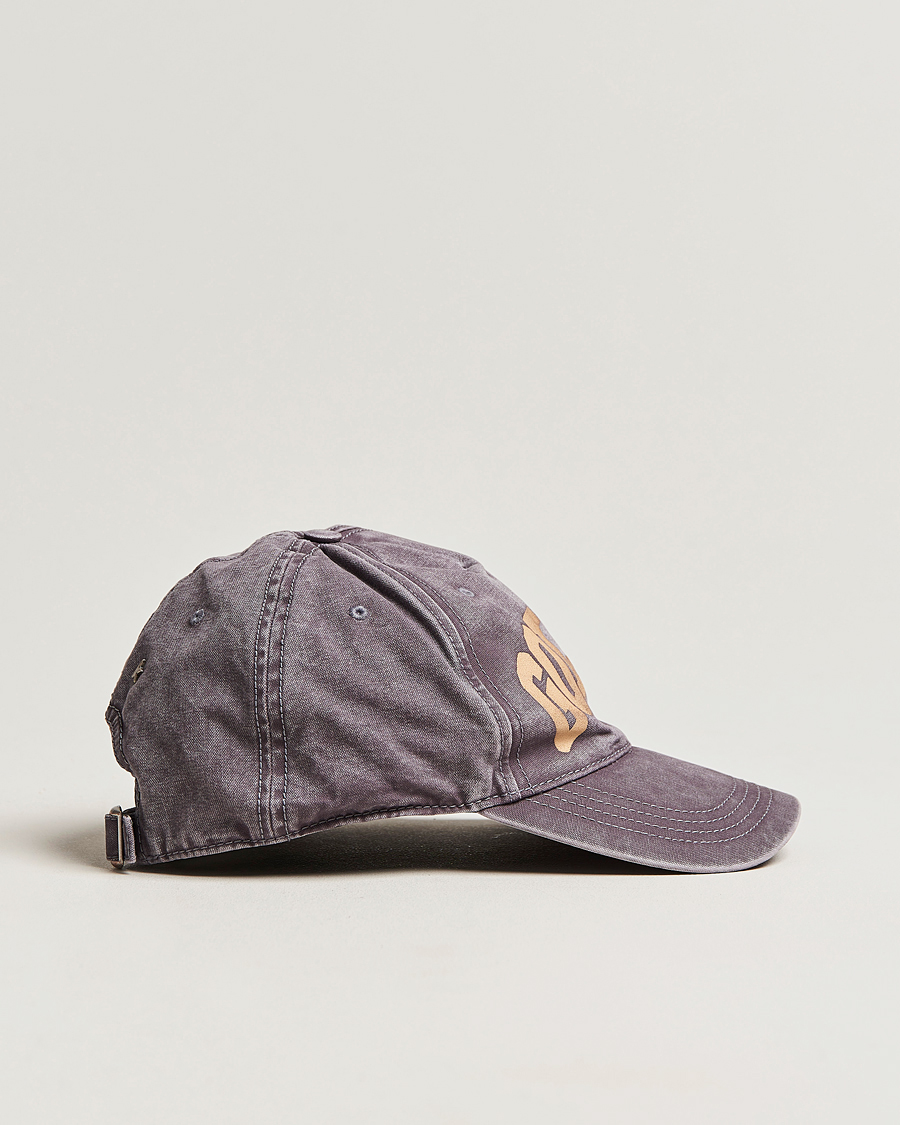 Golden Goose Deluxe Brand Distressed Cotton Baseball Cap Marzipan