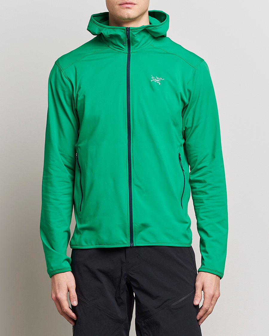 Arc'teryx Kyanite LT Full Zip Sweat Hoodie Jungle at CareOfCarl.com