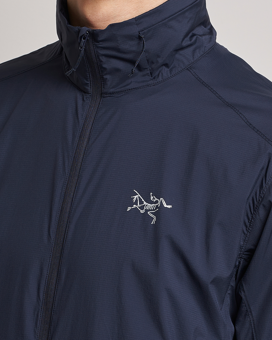 Arc'teryx Nodin Lightweight Wind Jacket Black Sapphire at