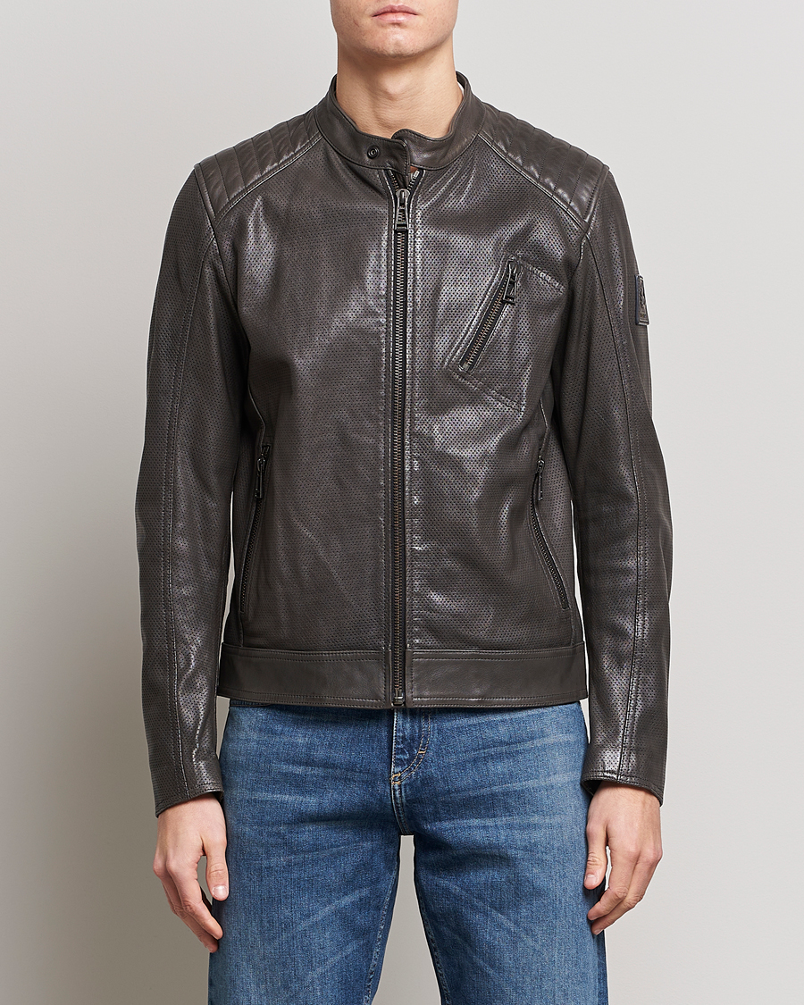 Belstaff v discount racer jacket grey