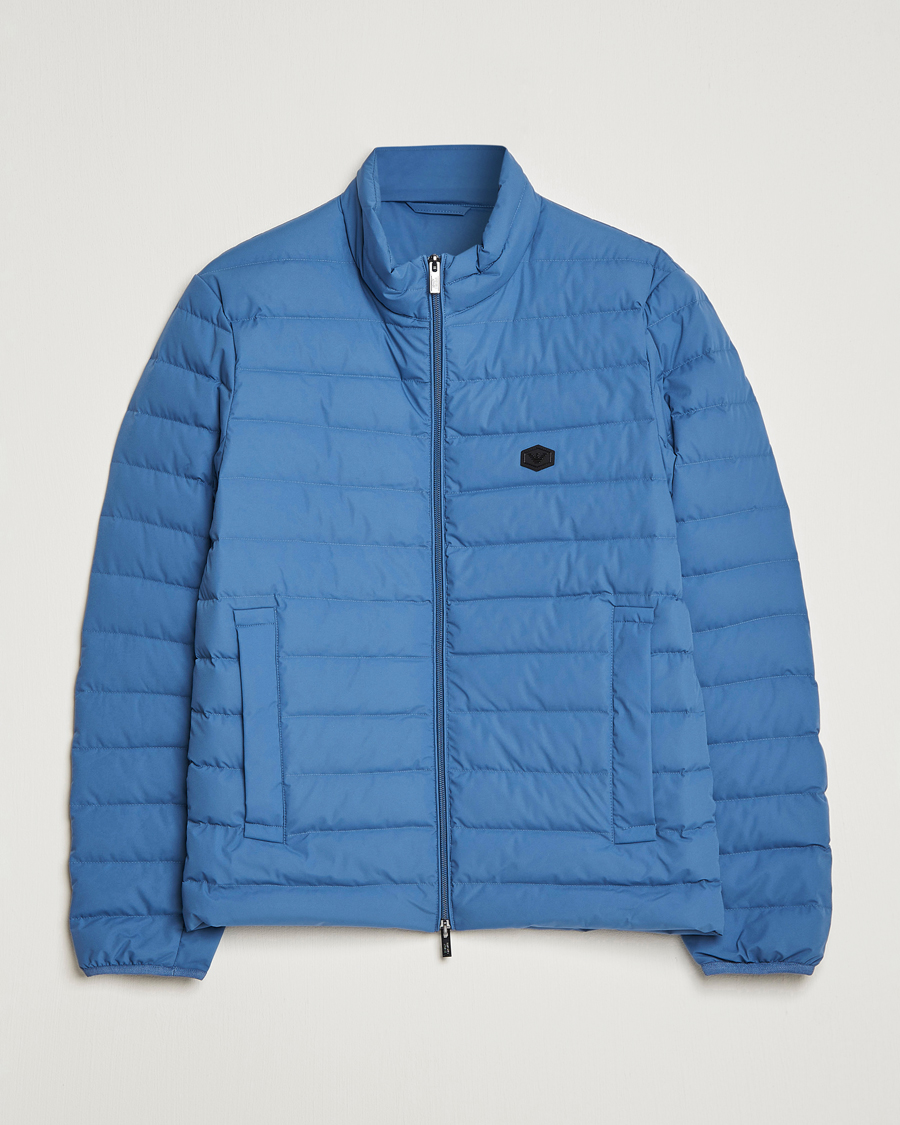 Emporio Armani Light Jacket Blue at CareOfCarl