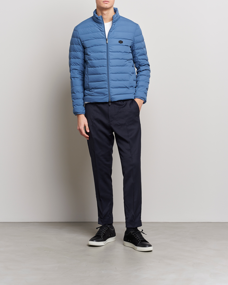 Emporio Armani Light Jacket Blue at CareOfCarl