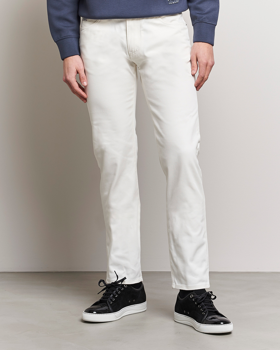 Armani white sale jeans mens