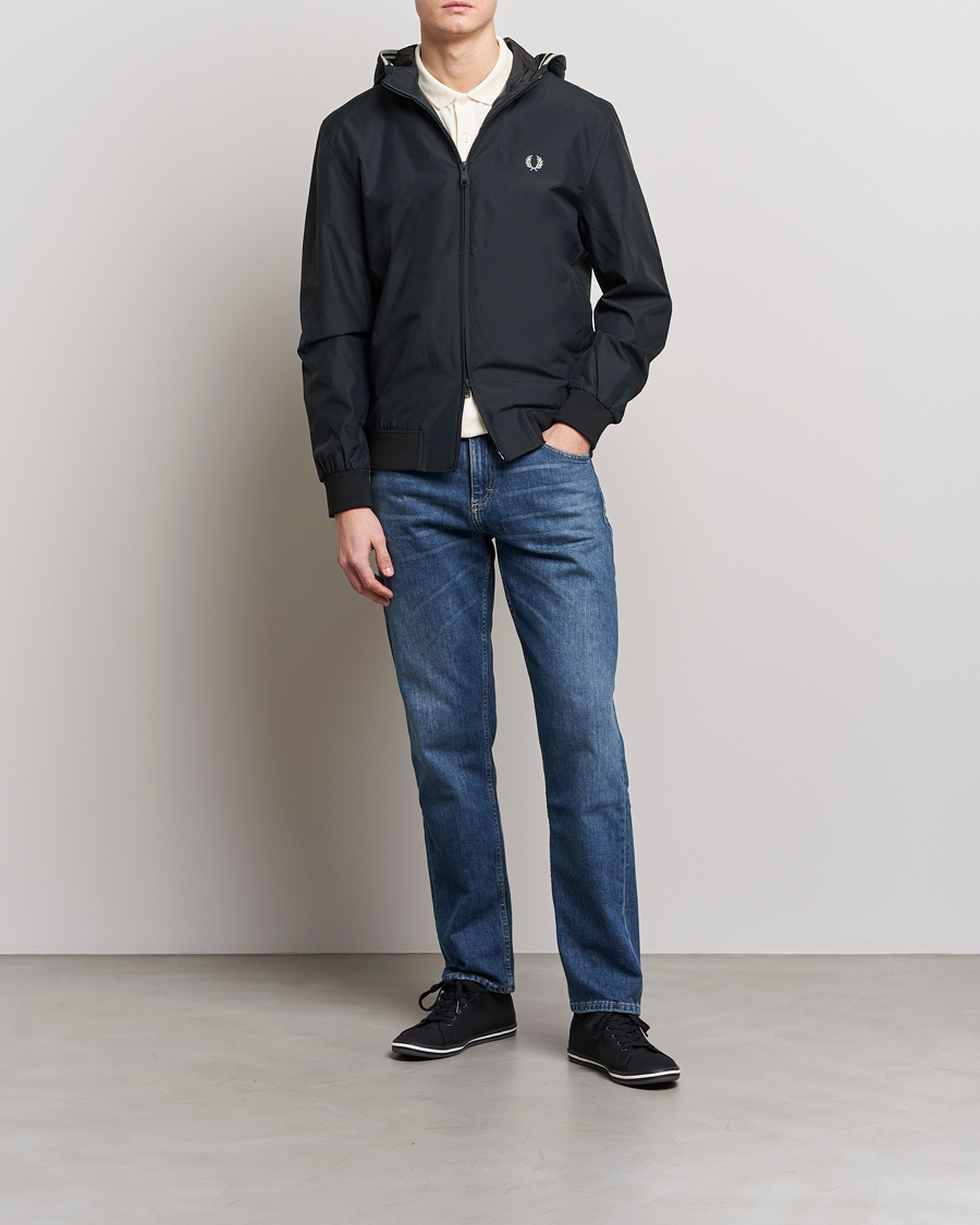 Half zip hooded 2025 brentham jacket