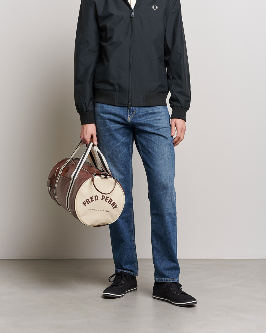 Fred Perry x University of Salford Barrel Bags | Fred Perry