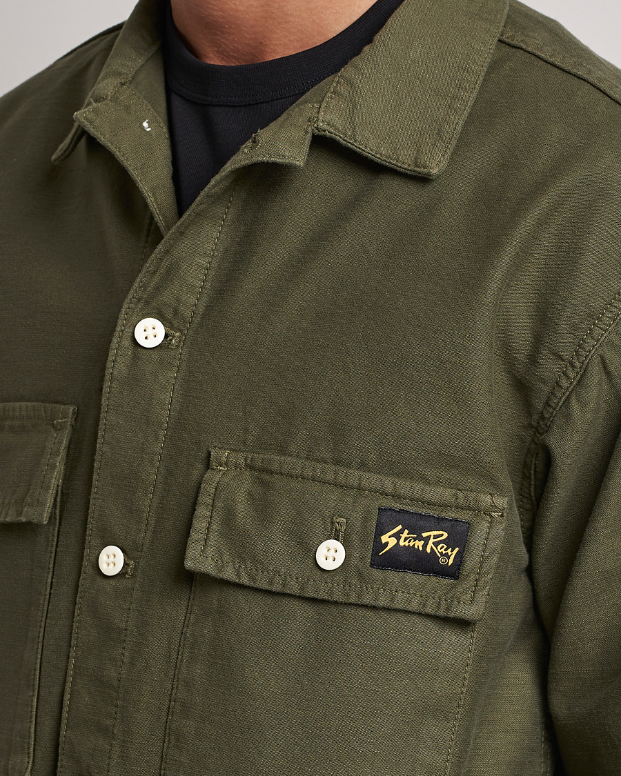 Stan Ray CPO Cotton Shirt Olive at CareOfCarl.com