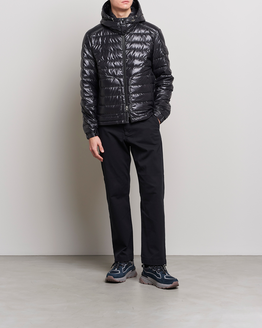 Moncler shiny black jacket clearance mens