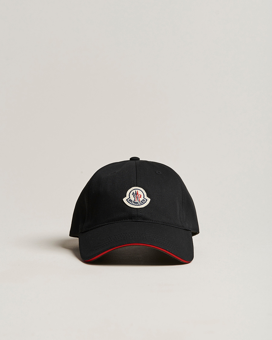 Moncler Baseball Cap Black At CareOfCarl.com