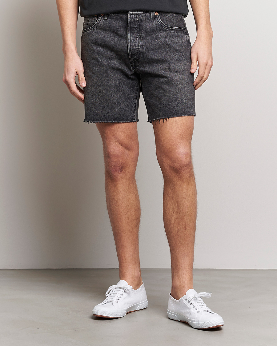 Levis black hot sale 501 shorts