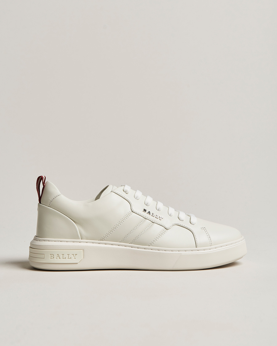 Bally white sale sneaker