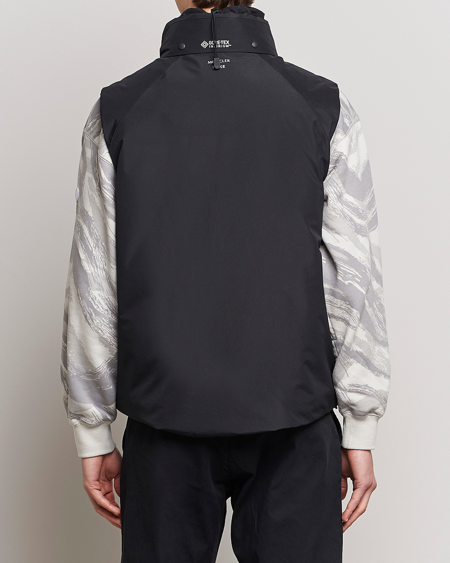 4 Moncler Hyke Vanil Hooded Vest Black at CareOfCarl.com