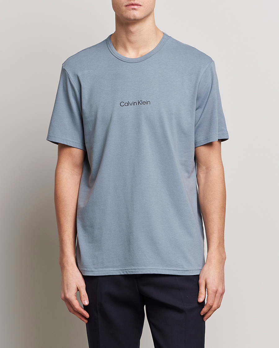 Calvin klein sleepwear clearance logo crew t shirt