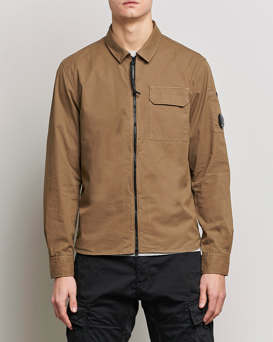 Cord Zip Shirt Blue | French Connection UK
