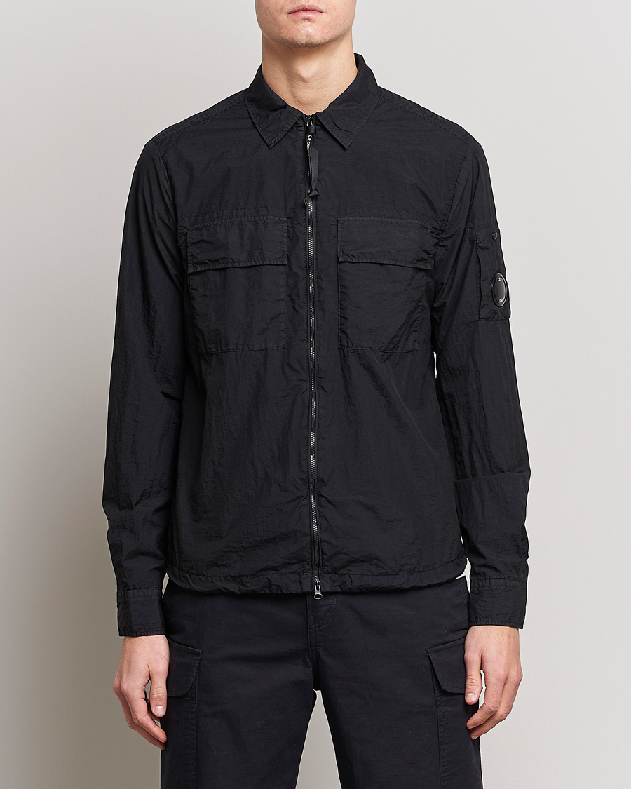 90s c.p.company nylon shirt jacket-