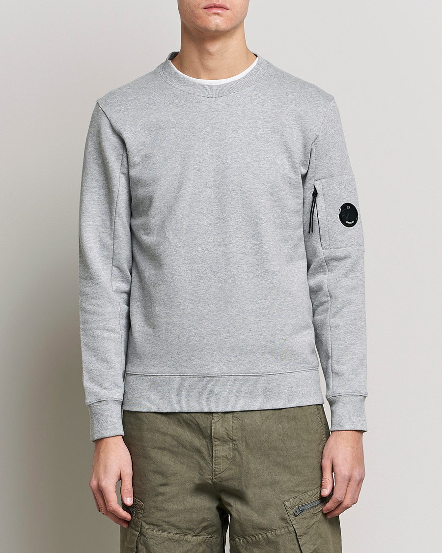 Cp company cheap lens sweatshirt grey